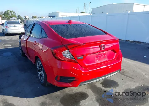 2017 Honda Civic Ex-T from USA, damaged, VIN 2HGFC1F32HH646366